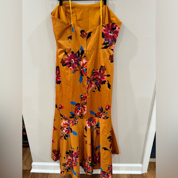 Hutch Dea floral strapless high low dress size 18W NWT - Picture 8 of 15